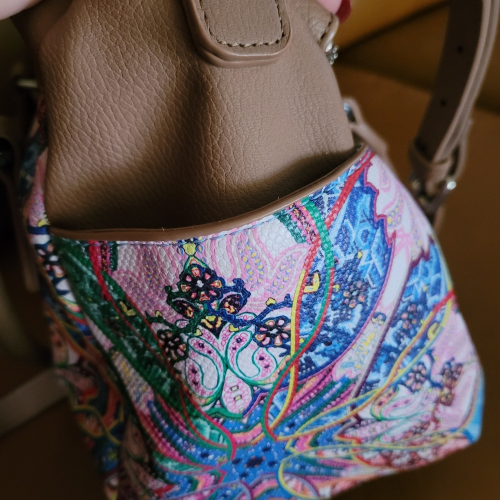 Colorful Patterned Women's Bag - Picture 10 of 12